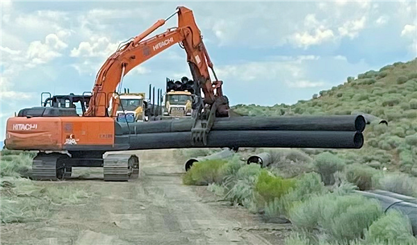 Lot Of 30" Diameter Hdpe-4710 Sdr-9 Fused Drisco Pipe, 7,178 Feet Total)